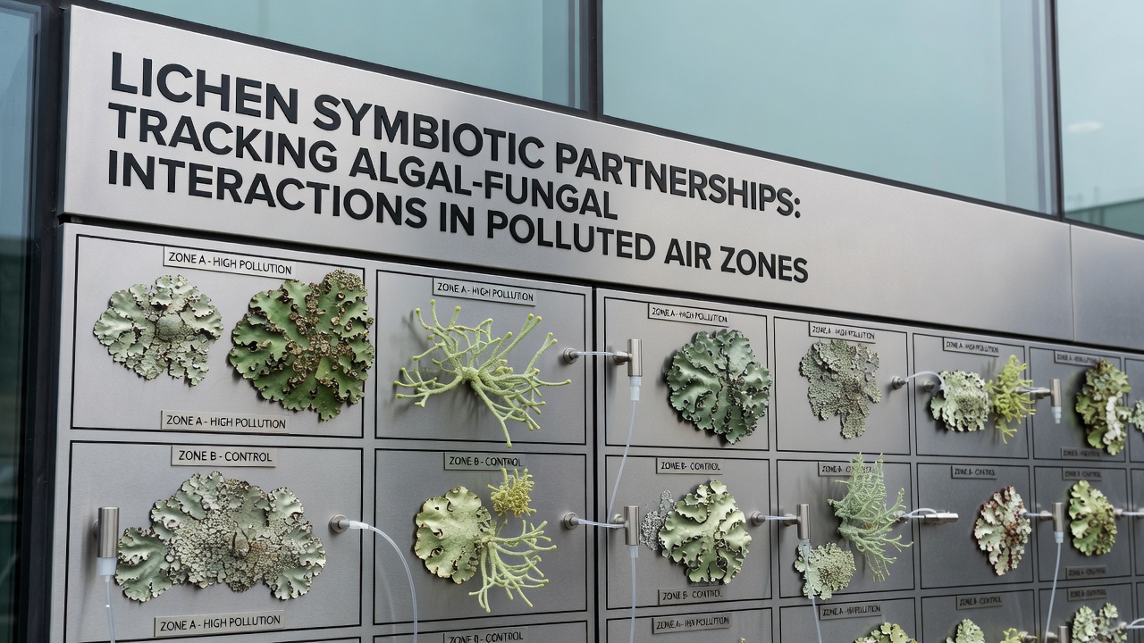 Lichen Symbiotic Partnerships on Modern Building Facades: Tracking Algal Fungal Interactions in Polluted Air Zones